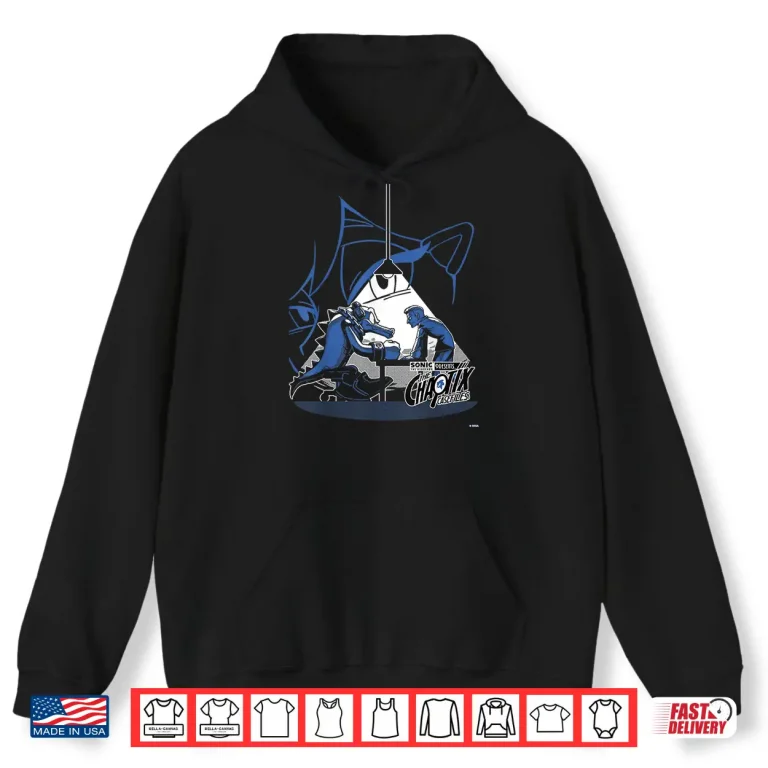 Hoodie Chaotix Casefiles Episode Four Retro Mystery Graphic Shirt