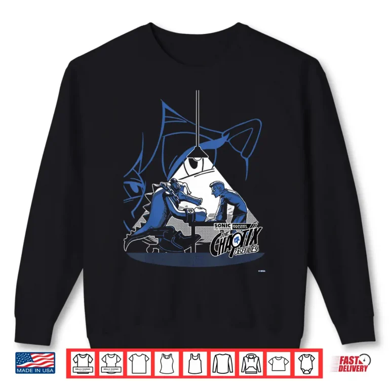 Sweatshirt Chaotix Casefiles Episode Four Retro Mystery Graphic Shirt