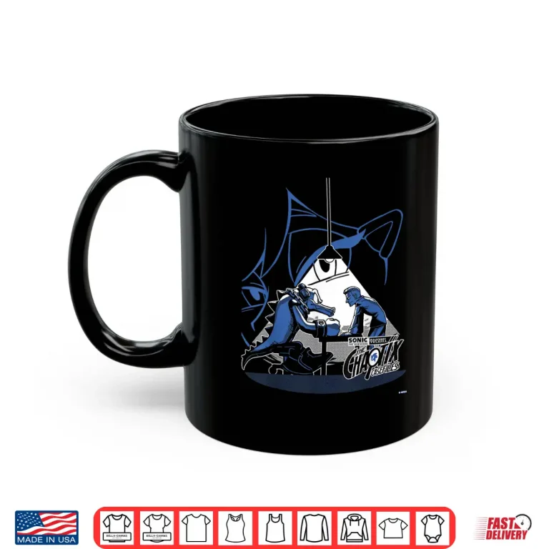 Mug Chaotix Casefiles Episode Four Retro Mystery Graphic Shirt