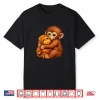 Monkey Named Punch Whimsical Animal Character Shirt