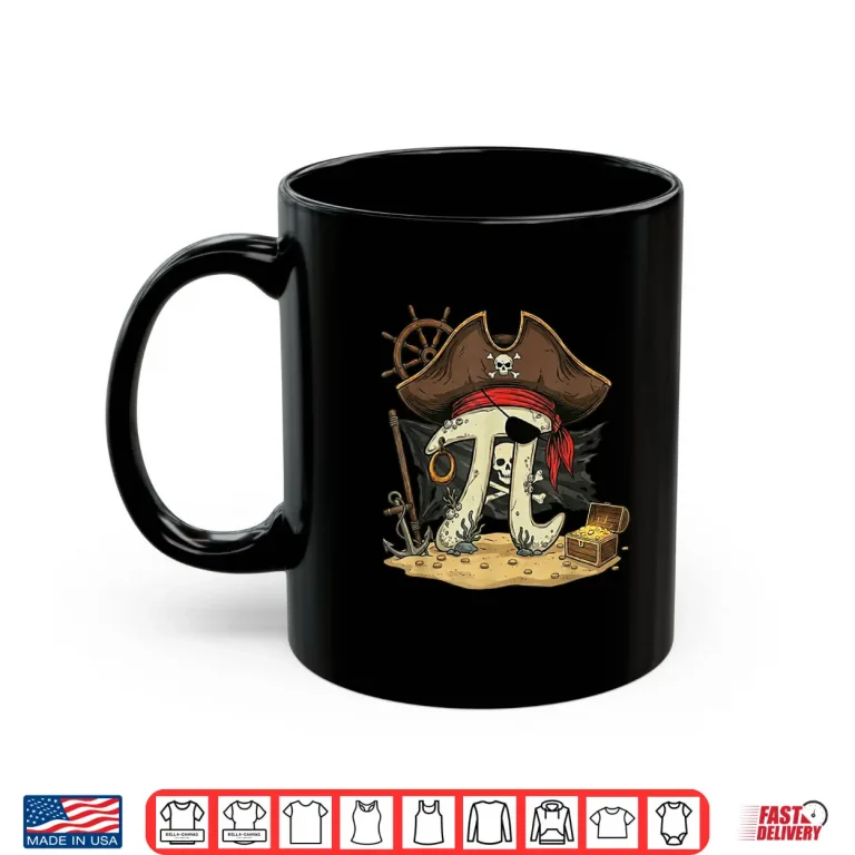 Pi Rate Pirate Math Science Educational Pun Shirt 3 Mug Pi Rate Pirate Math Science Educational Pun Shirt