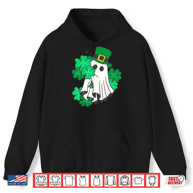 Hoodie Shamrock Ireland Irish Festive St Patricks Day Shirt