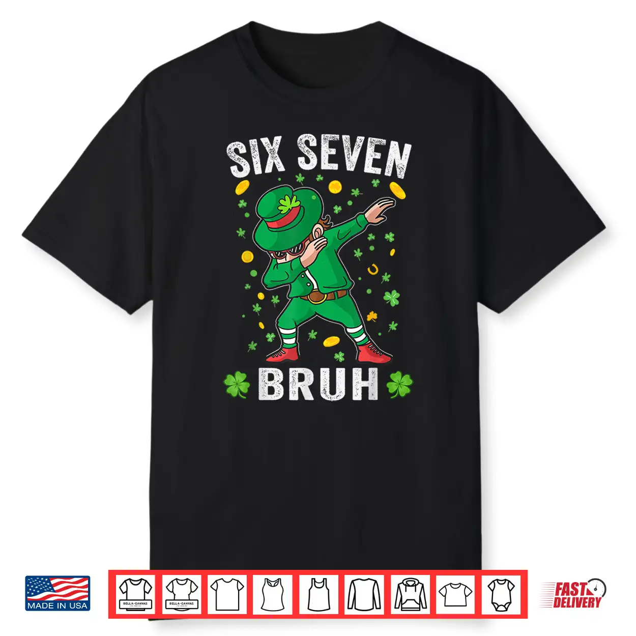 Bruh 67 Meme St Patricks Day Festive Number Shirt Bruh 67 Meme St Patricks Day Festive Number Shirt