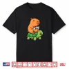 Cute Capybara Gamer Anime Turtle Kawaii Graphic Shirt