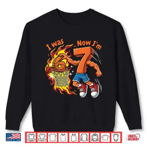 Sweatshirt Basketball Birthday Six To Seven Years Athletic Achievement Shirt