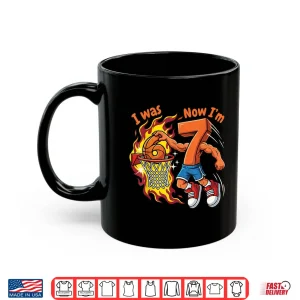 Mug Basketball Birthday Six To Seven Years Athletic Achievement Shirt