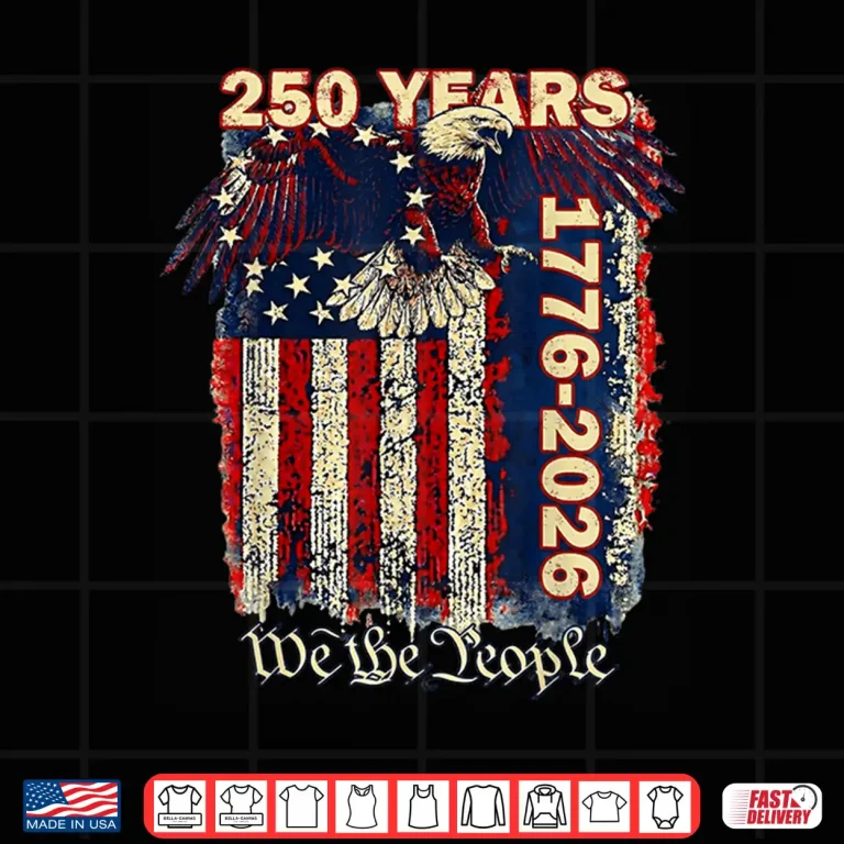 Design America 250th Anniversary Patriotic Seventeen Seventy Six Heritage Shirt