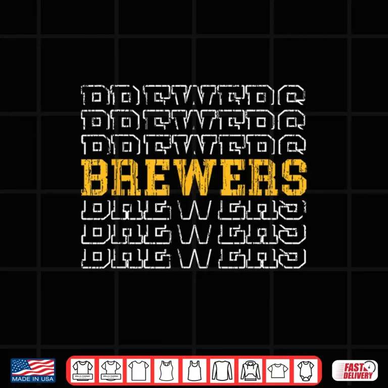 Design Brewers Vintage Performance Professional Heritage Graphic Shirt