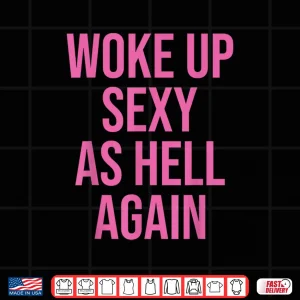 Design Confident Morning Sarcastic Quote Modern Minimalist Design Shirt