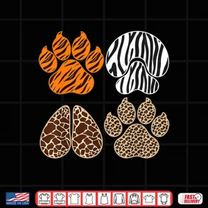 Cute Animals Nature Illustration Whimsical Graphic Design Shirt 4 Design Cute Animals Nature Illustration Whimsical Graphic Design Shirt