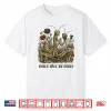 Entomology Cottagecore Praying Mantis Nature Illustration Shirt