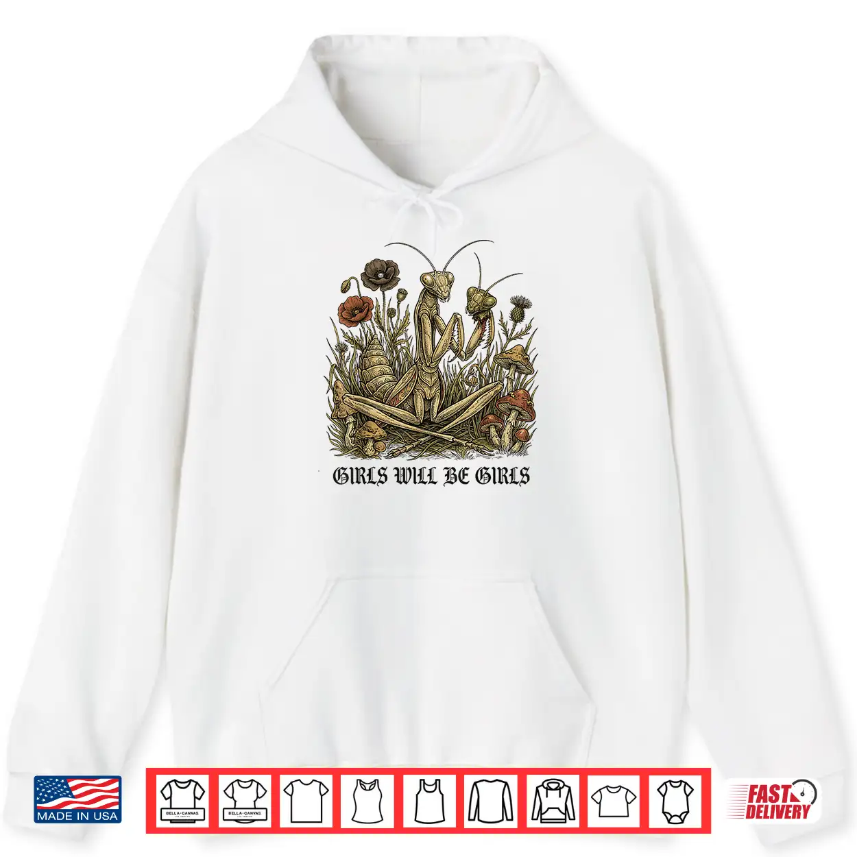 Entomology Cottagecore Praying Mantis Nature Illustration Shirt Entomology Cottagecore Praying Mantis Nature Illustration Shirt