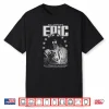 Iconic Rock Legend Black And White Portrait Tribute Shirt