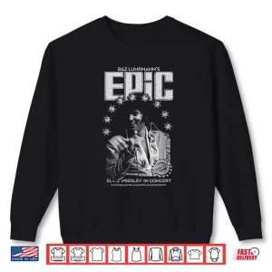 Sweatshirt Iconic Rock Legend Black And White Portrait Tribute Shirt