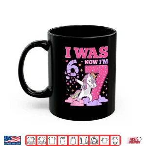 Mug Unicorn Fantasy Six To Seven Years Birthday Celebration Shirt