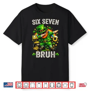 Bruh St Patricks Day Six Seven Meme Festive Shirt