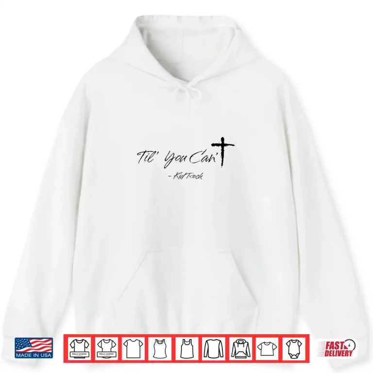 Hoodie Country Rock Music Tribute Lyric Quote Graphic Shirt