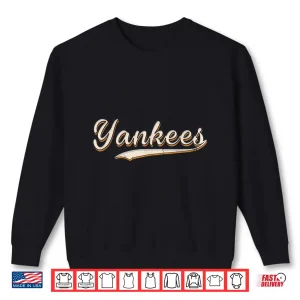 Sweatshirt New York Baseball Vintage Retro Seventy Eighty Style Shirt