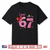 Seventh Birthday Bow Six To Seven Years Celebration Shirt