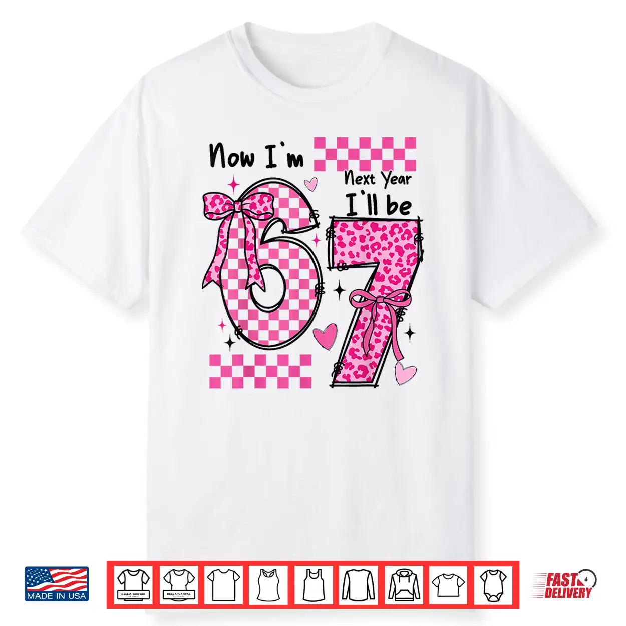 Sixth Birthday Celebration Six To Seven Transition Shirt Sixth Birthday Celebration Six To Seven Transition Shirt