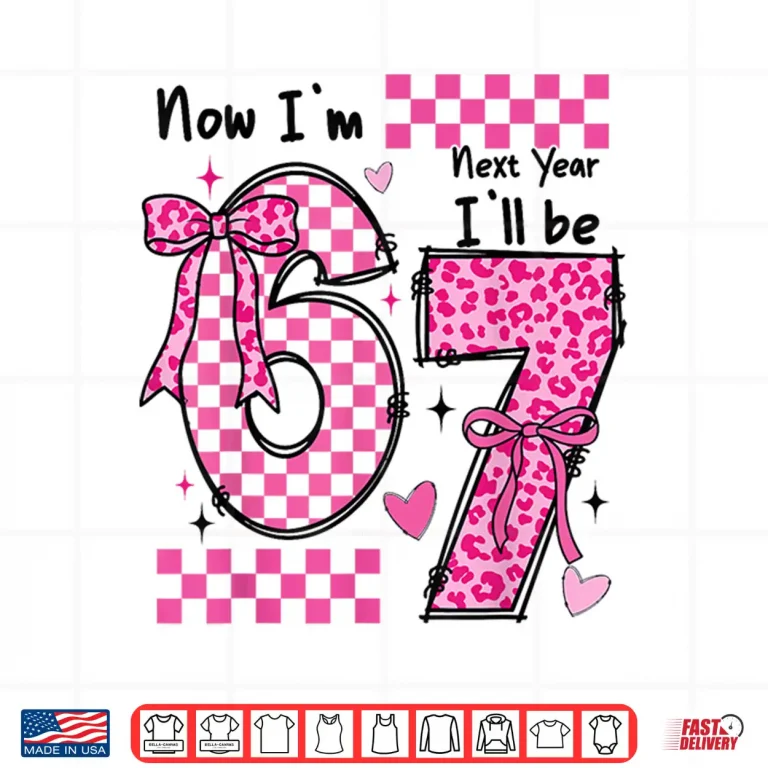 Design Sixth Birthday Celebration Six To Seven Transition Shirt
