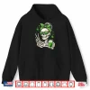 Skull Sunglass Messy Bun Irish Festive Holiday Shirt