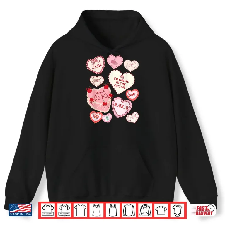 Hoodie Summer Cottage Heart Quote Seasonal Vacation Shirt