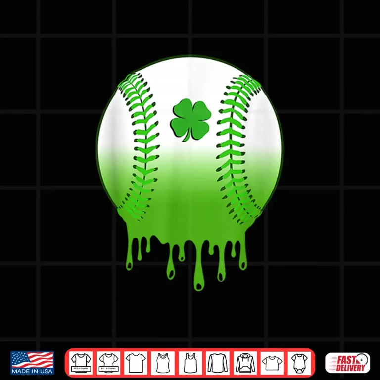 Design St Patricks Day Shamrock Baseball Irish Athletic Shirt