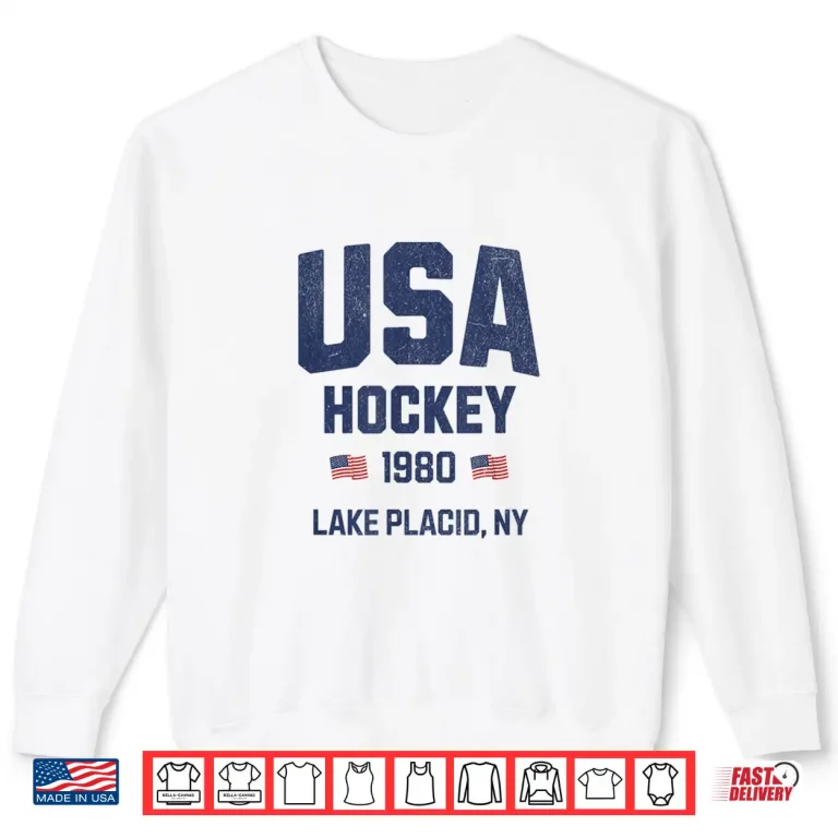 Sweatshirt Victory On Ice Nineteen Eighty Vintage Athletic Shirt