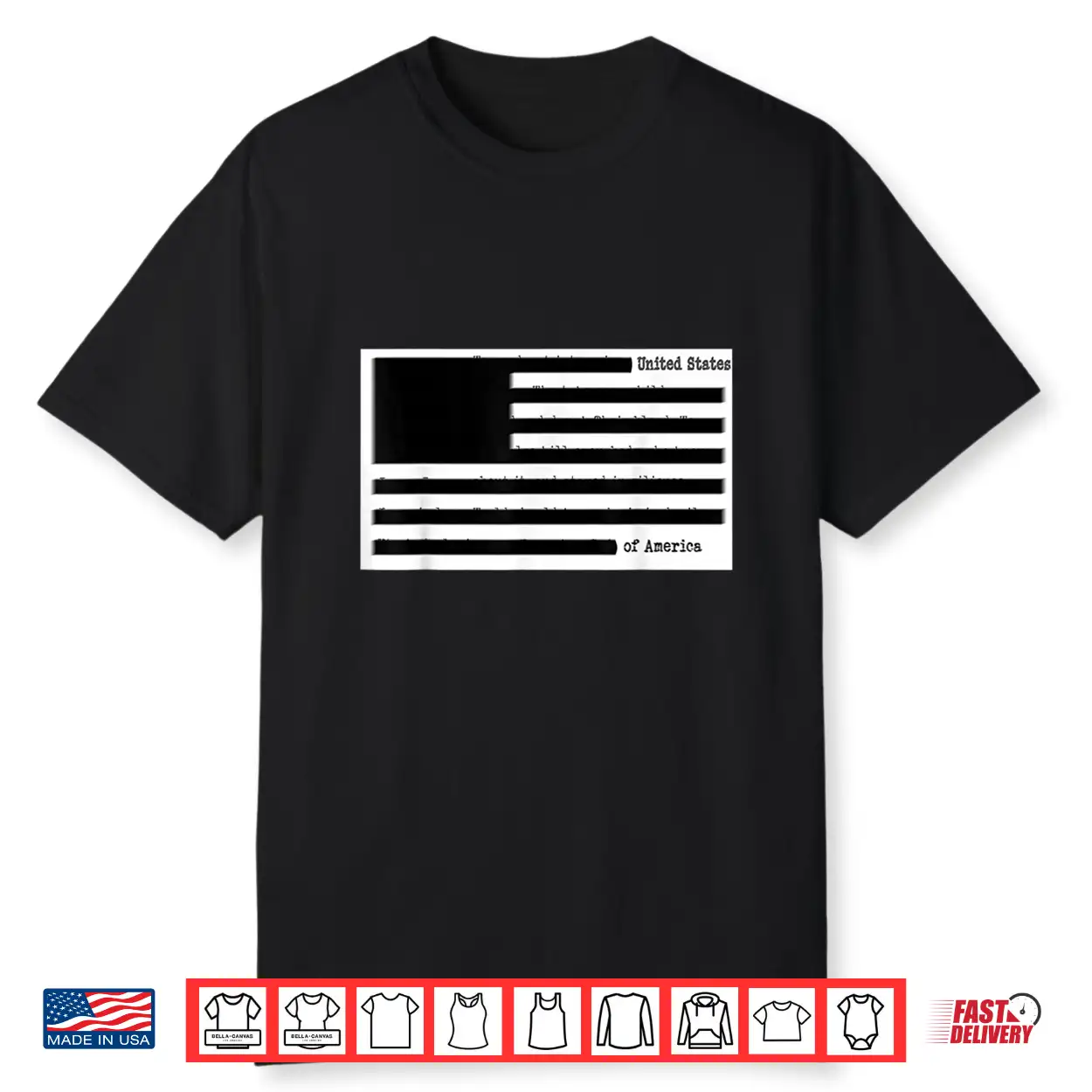 Censored Documents American Flag United States Freedom Shirt Censored Documents American Flag United States Freedom Shirt