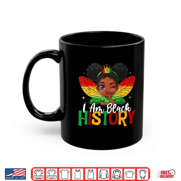 Mug I Am Black History Heritage Empowerment Graphic Design Shirt