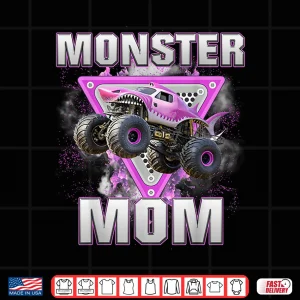 Design Monster Truck Enthusiast Racing Aesthetic Graphic Shirt