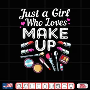 Design Beauty Enthusiast Makeup Artist Aesthetic Graphic Shirt