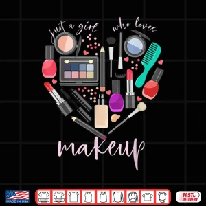 Design Loves Makeup Beautician Makeup Artist Professional Shirt