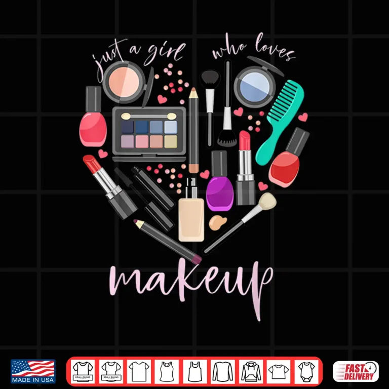 Design Loves Makeup Beautician Makeup Artist Professional Shirt