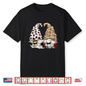 Funny Coffee Gnomes Women Barista Cute Coffee Lover Shirt