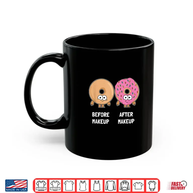 Mug Makeup Artist Donut Cosmetologist Esthetician Graphic Shirt