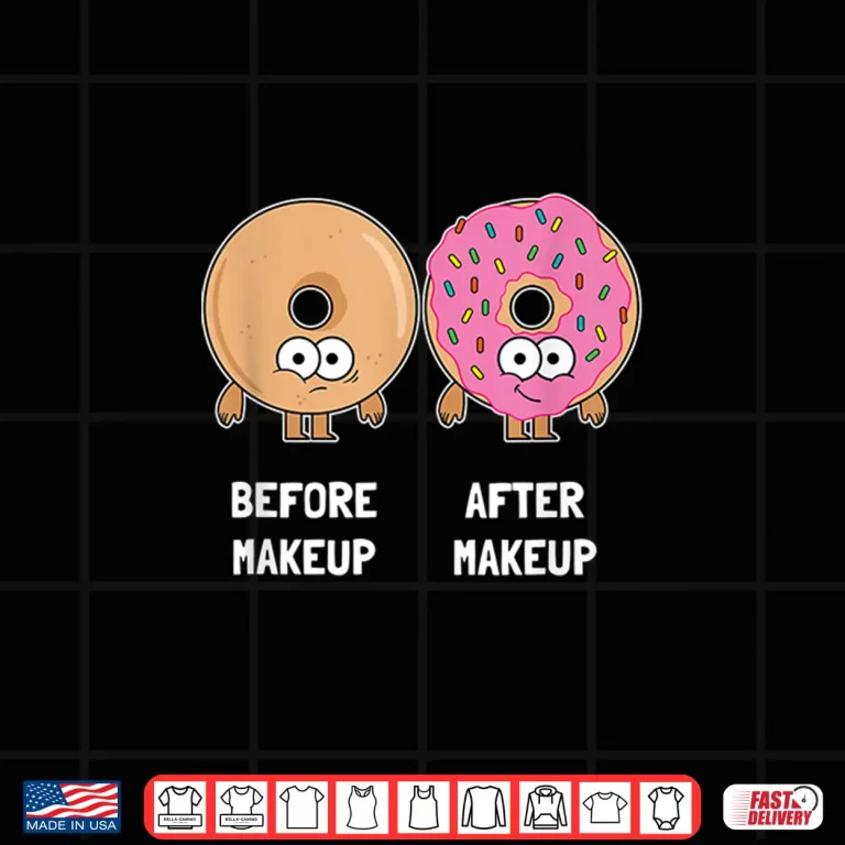 Design Makeup Artist Donut Cosmetologist Esthetician Graphic Shirt