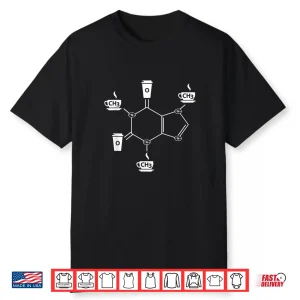 Caffeine Molecule Barista Shirt