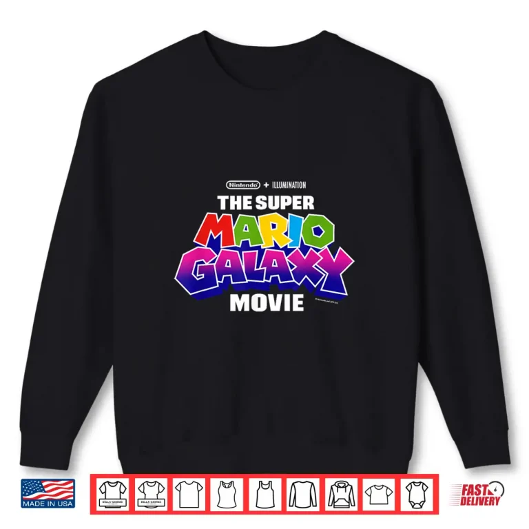 Sweatshirt Intergalactic Space Adventure Movie Logo Fan Graphic Shirt