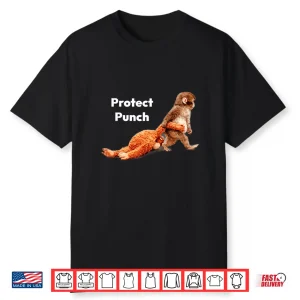 Protect Baby Monkey Named Punch Viral Character Advocacy Shirt