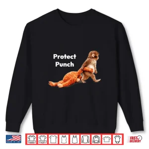 Sweatshirt Protect Baby Monkey Named Punch Viral Character Advocacy Shirt