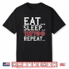 Eat Sleep Tattoo Repeat Professional Lifestyle Graphic Shirt