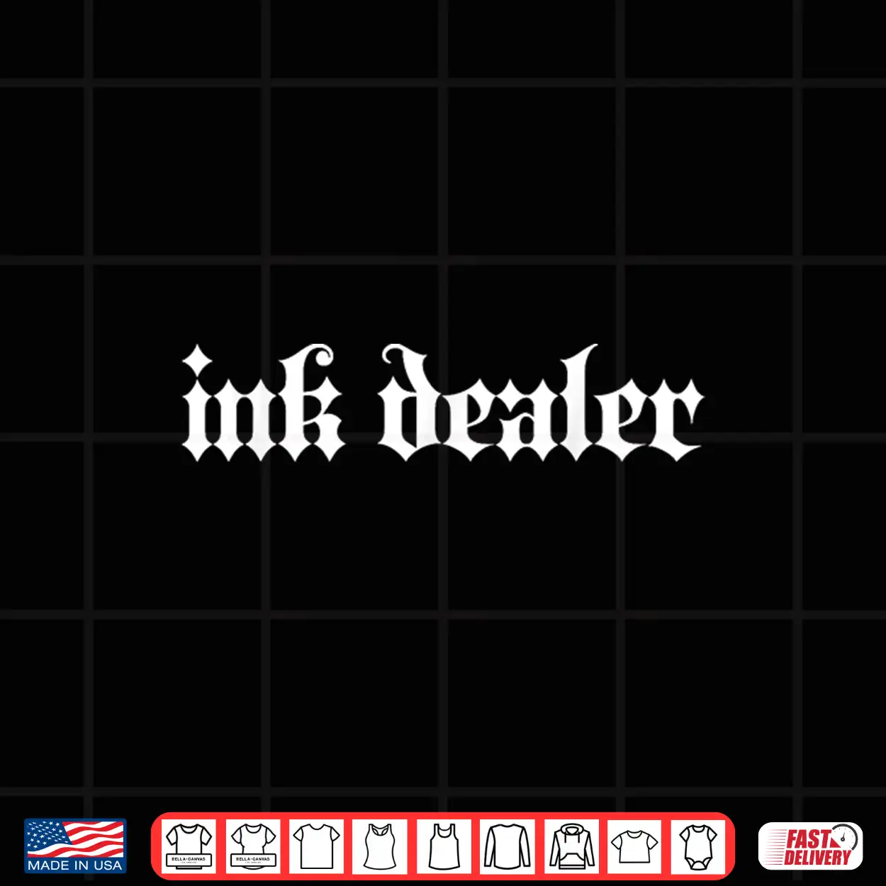 Ink Dealer Vintage Tattoo Artist Professional Statement Shirt Ink Dealer Vintage Tattoo Artist Professional Statement Shirt