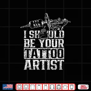 Professional Tattoo Artist Career Job Art Shirt 3 Design Professional Tattoo Artist Career Job Art Shirt 1