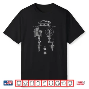 Schematic Diagram Of A Tattoo Machine Professional Design Shirt