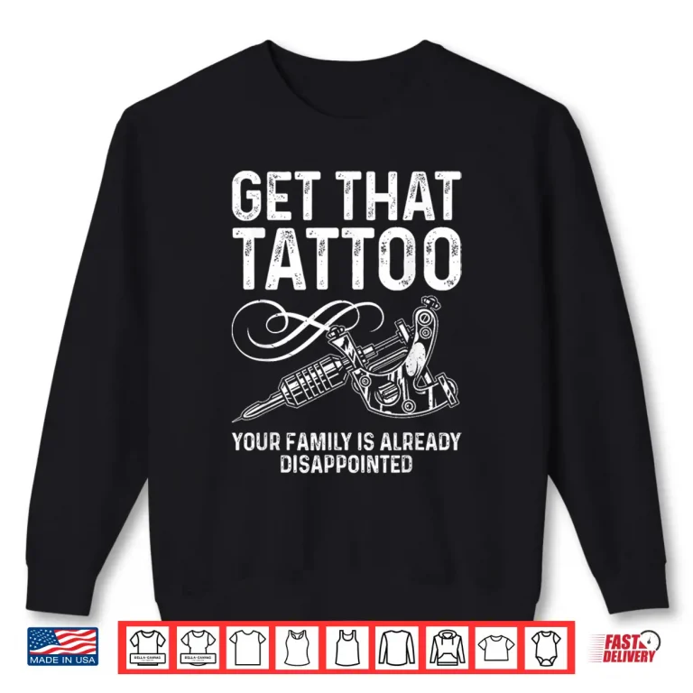 Sweatshirt Tattoo Artist Minimalist Artistic Aesthetic Graphic Shirt