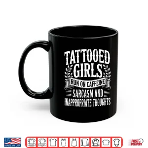 Mug Tattooed Caffeine Fuel Performance Aesthetic Graphic Shirt