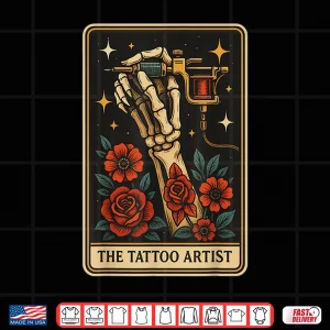 The Tattoo Artist Professional Identity Graphic Shirt 4 Design The Tattoo Artist Professional Identity Graphic Shirt