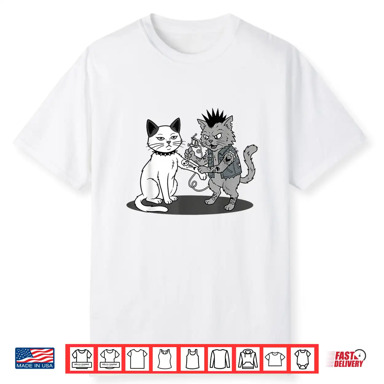 Cat Tattooing Cat Funny Inked Kitty Professional Meme Shirt Cat Tattooing Cat Funny Inked Kitty Professional Meme Shirt
